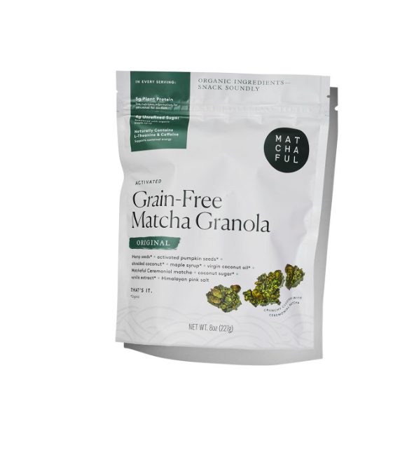 Matchaful - Grain-Free Matcha Granola