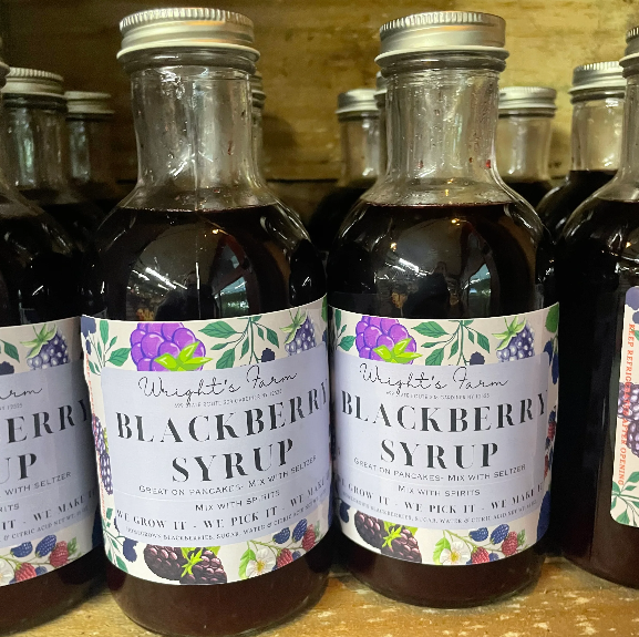 Blackberry Syrup - Wright's Farm