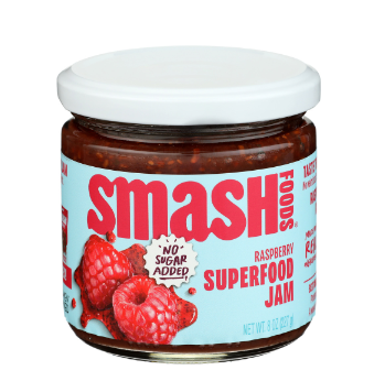 Smash Foods - Superfood Jam, Raspberry (8 oz)