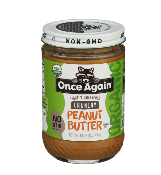 Once Again - Organic Crunchy Peanut Butter