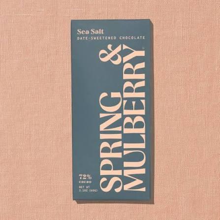 Spring & Mulberry - Sea Salt Chocolate